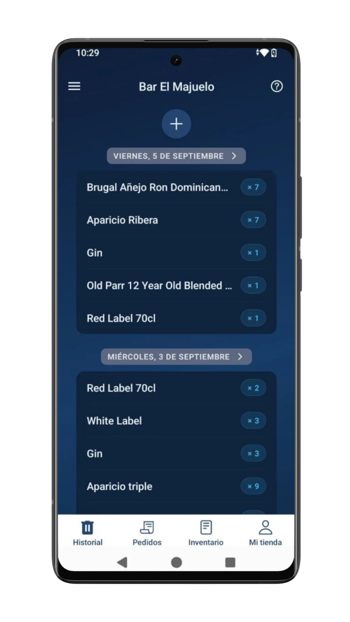 Vista previa Android de AutoStock